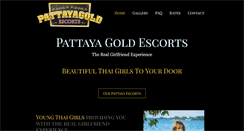 Desktop Screenshot of pattayagoldescorts.com